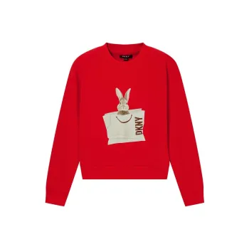 DKNY Sweatshirts Women's Red
