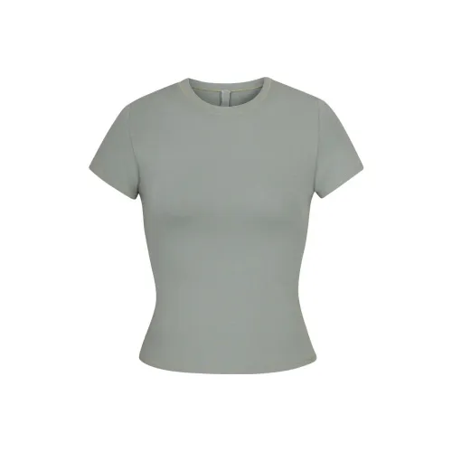 Skims T Shirts Women's Dark Green