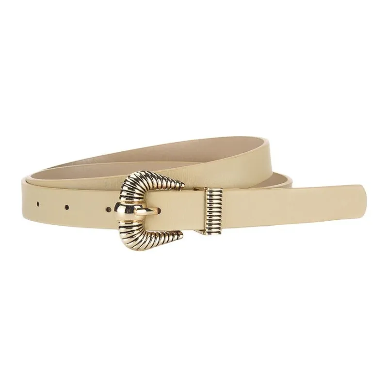 TUCANO Alloy Leather Belts Women's 1.8cm-4