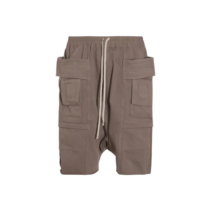 Rick Owens DRKSHDW Drop crotch Shorts-0