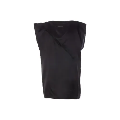 MM6 Maison Margiela Zip Detailed Sleeveless Top