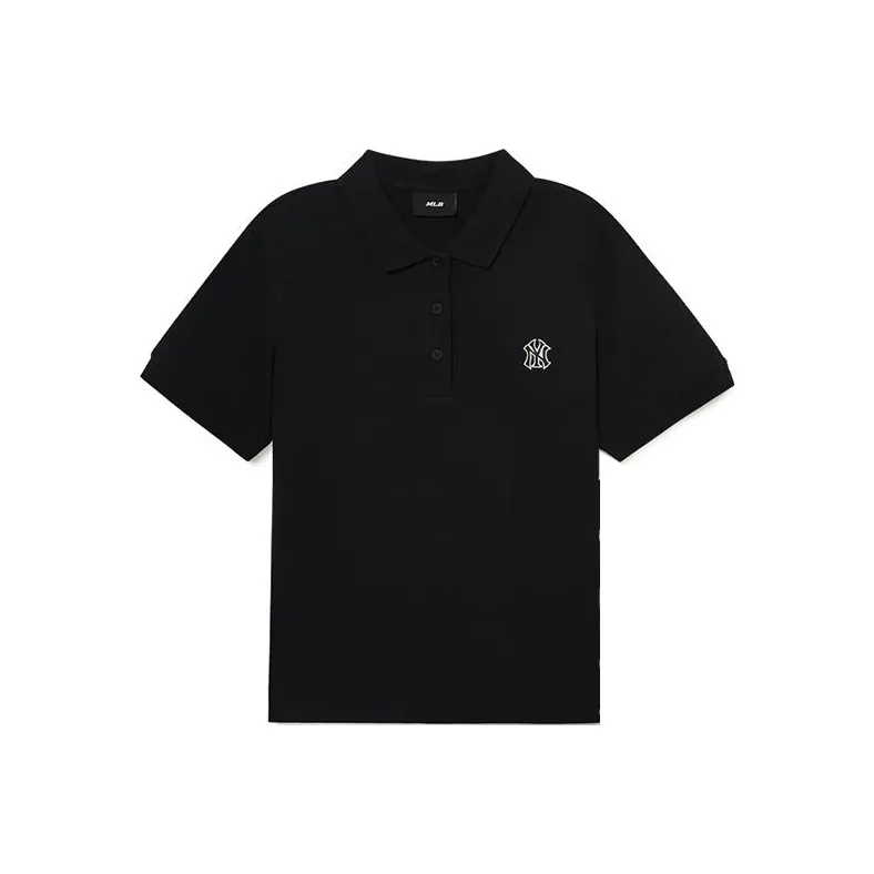 MLB New York Yankees Polo Shirts Women's Black-0
