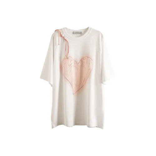Olrain T Shirts Women's Ecru