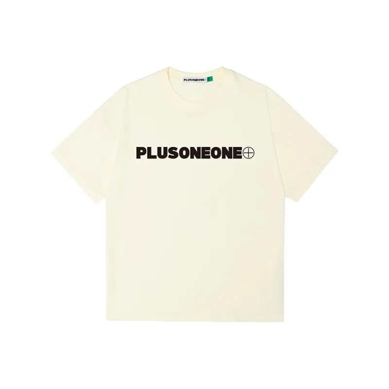 PLUSONEONE+ Short Sleeved T Shirts Unisex-14