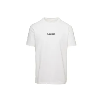 JIL SANDER + Logo Printed Crewneck T Shirt