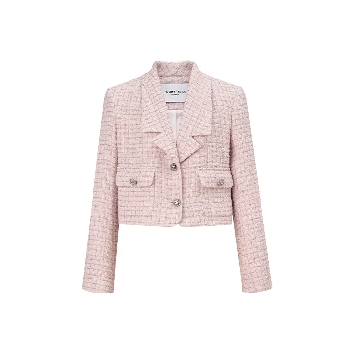 TAMMY TANGS Jackets & Coats Women's Pink-0
