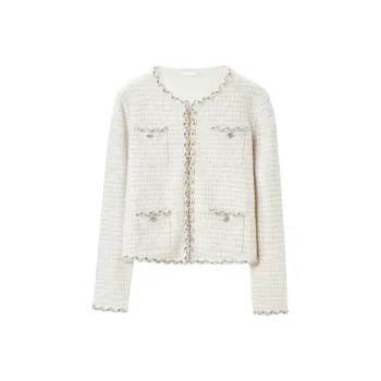OVV Knitwear Women's Ecru Trim B3