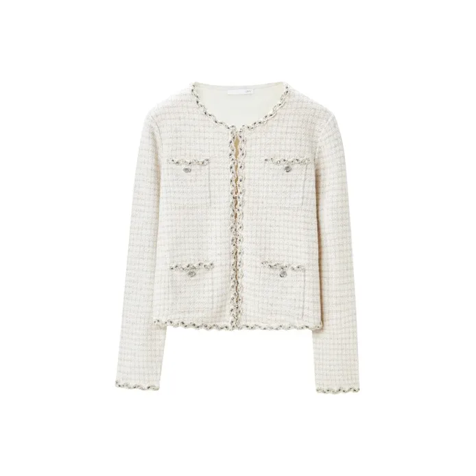 OVV Knitwear Women's Ecru Trim B3-0