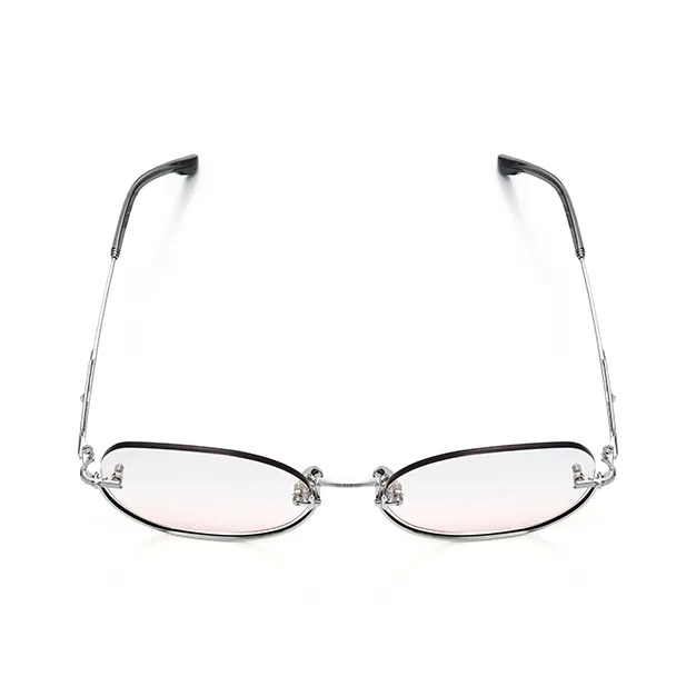 THE OWNER Plate Frame Irregular Shape Sunglasses Unisex-7