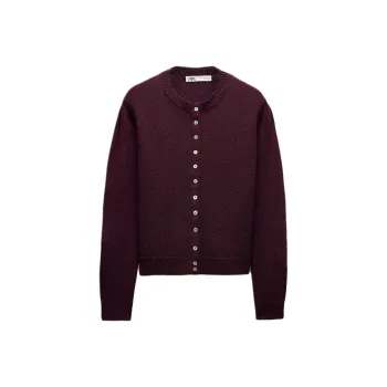 ZARA Knitwear Women's Purple
