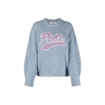 Polo Ralph Lauren SS22 Sweater Women's Blue Gray