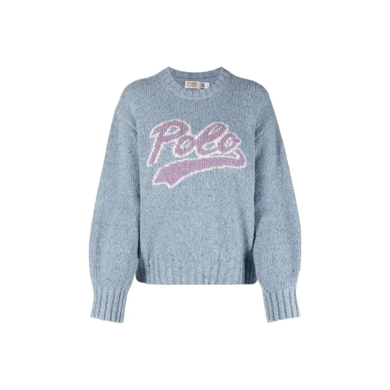 Polo Ralph Lauren SS22 Sweater Women's Blue Gray-0