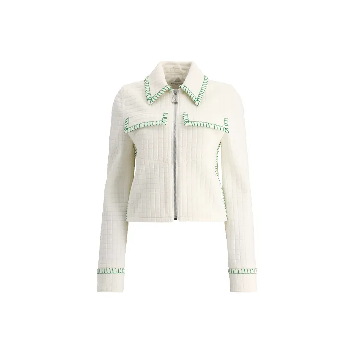 Bottega Veneta Jackets Women's White-0