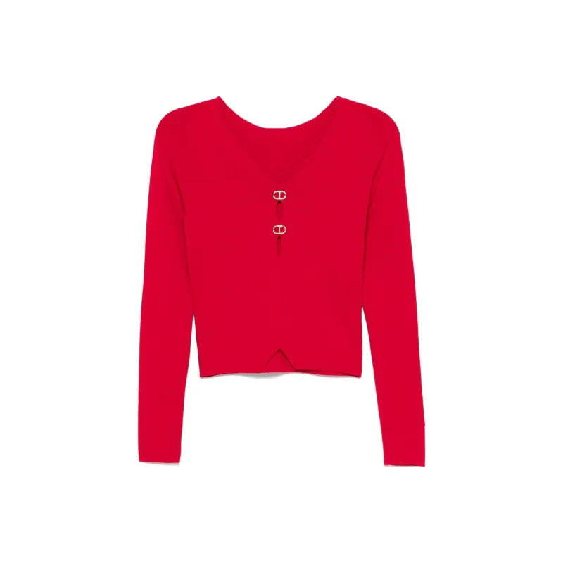 Twinset Cut Out detail Sweater-0