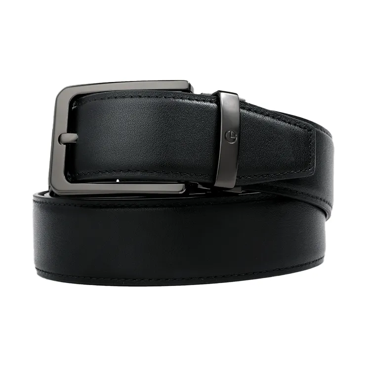 GOLDLION Top Grain Cow Leather Belts Men's Multiple Colors Width 3.5CM-30