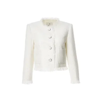 BESIONIA SS24 Jackets Coats Women's Ecru