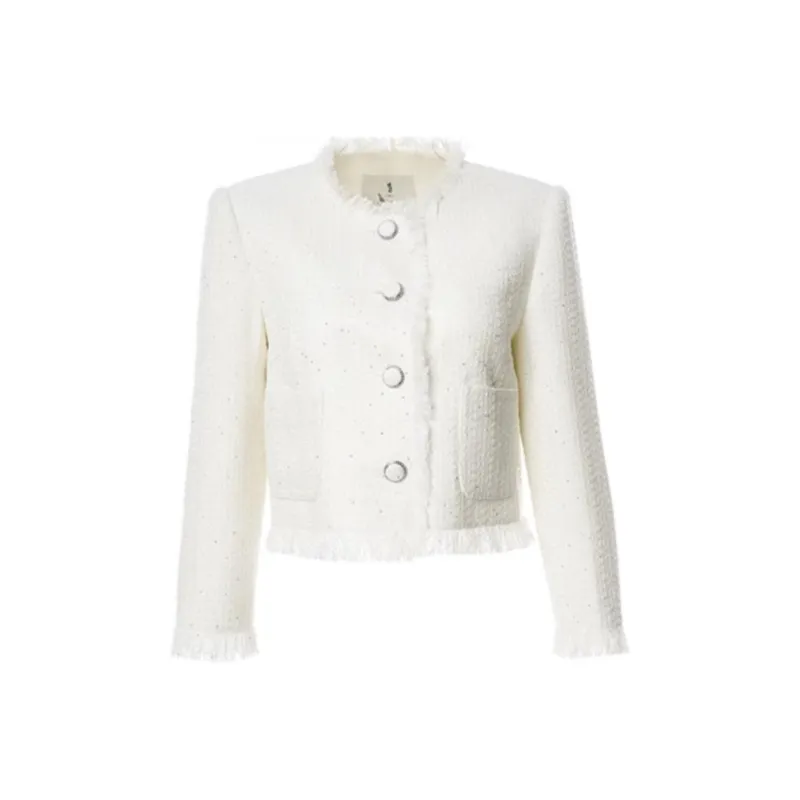 BESIONIA SS24 Jackets Coats Women's Ecru-0