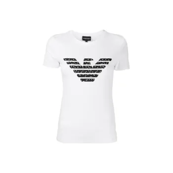 EMPORIO ARMANI T Shirts Women's White