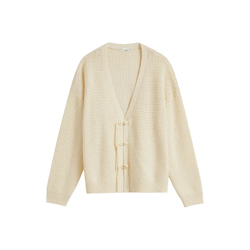 Inman x MILEI Knitwear Women's Light Beige Apricot-0