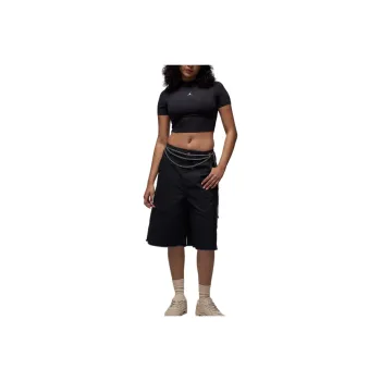 JORDAN Women's Short Sleeve Knit Crop Top