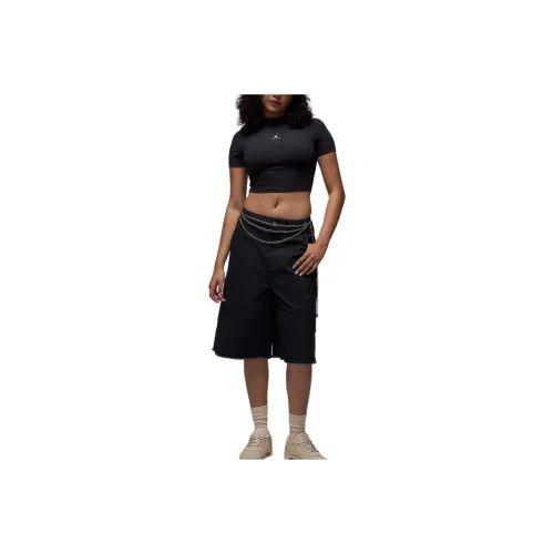 Jordan Crop Top Women's Black/White