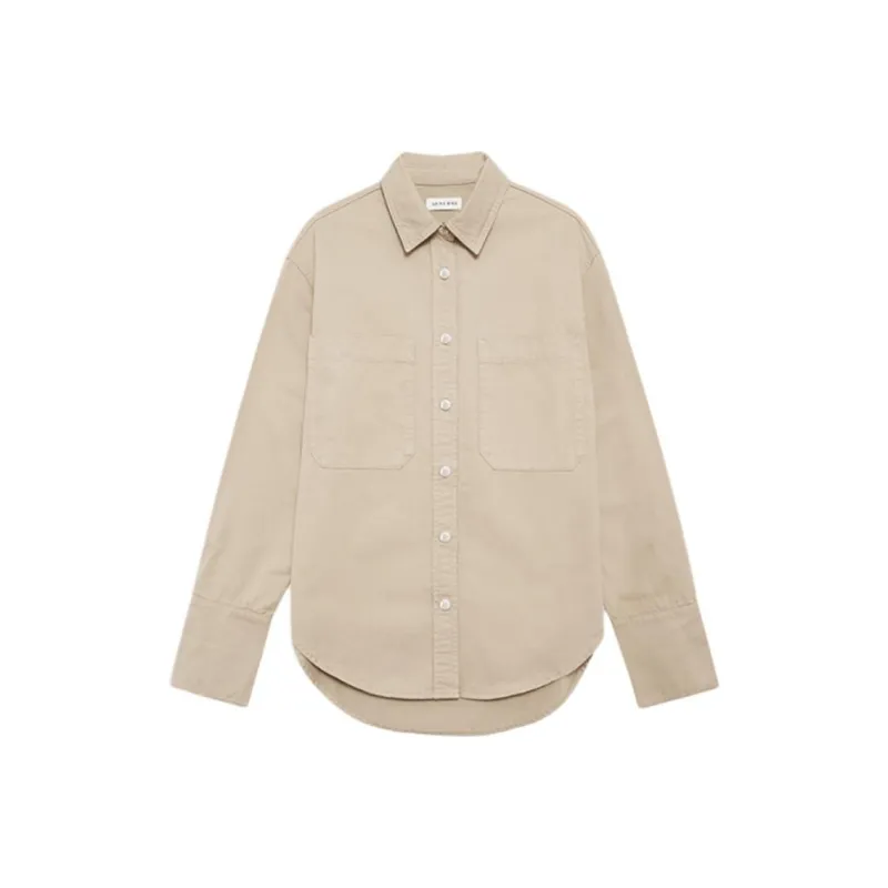 Anine Bing Dante Cotton Shirt-0
