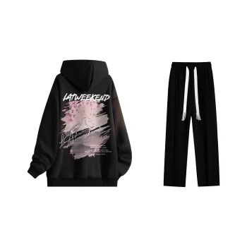 LA'T.WEEKEND Sweatshirt Set Unisex
