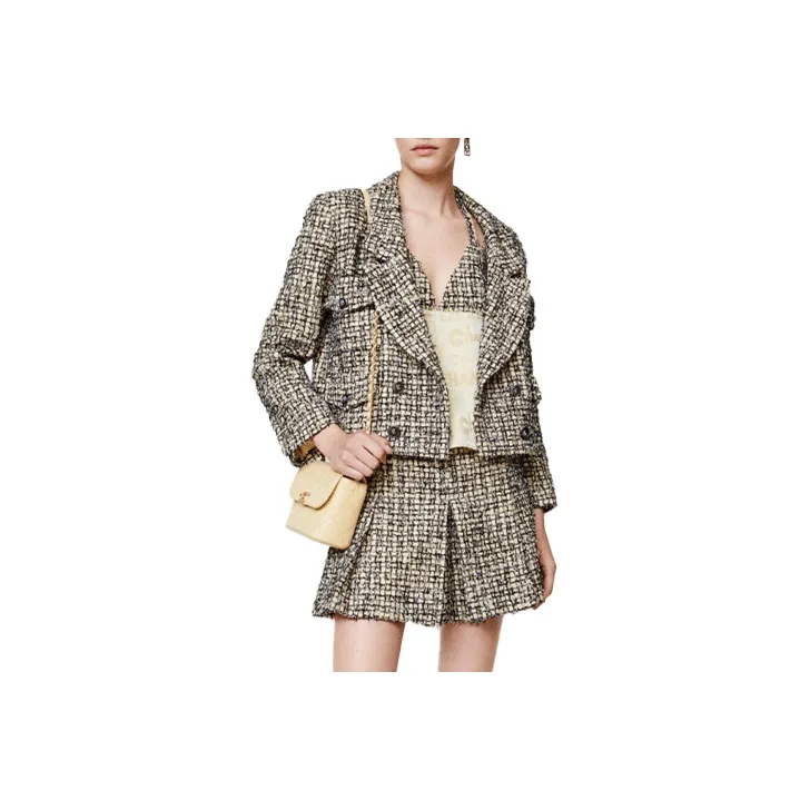 CHANEL 22 Spring Summer Jackets & Coats Women's Yellow-0