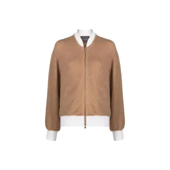 Lorena Antoniazzi Colour block Zip up Cardigan