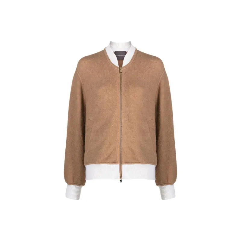 Lorena Antoniazzi Colour block Zip up Cardigan-0