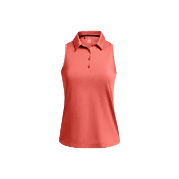 Under Armour Polo Shirt Women's Red To The Sun