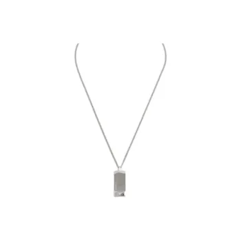 CALVIN KLEIN Stainless Steel Necklaces Men's Silver