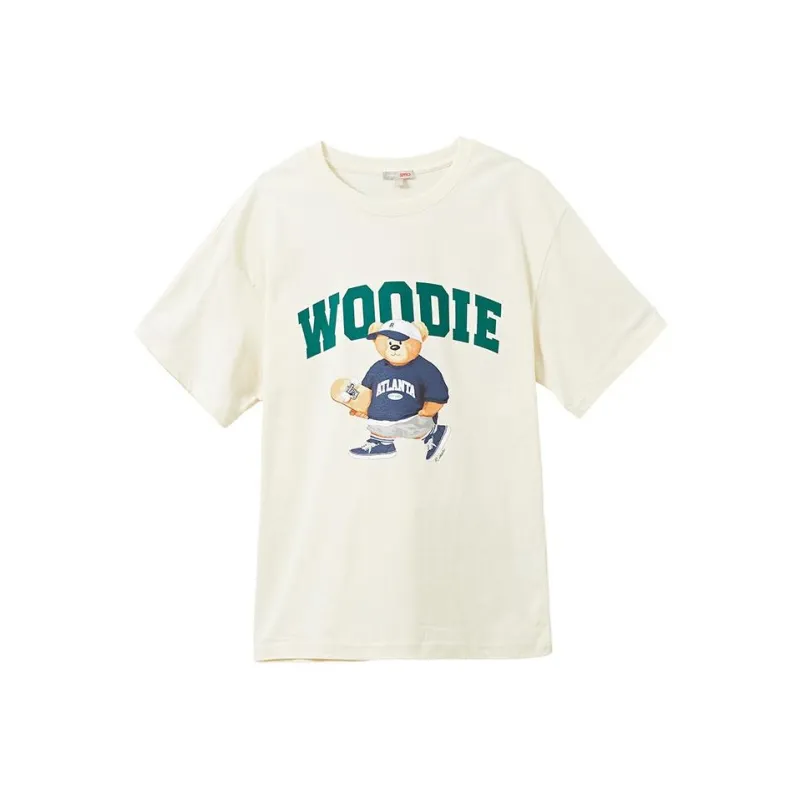 SPAO T Shirts Unisex-4