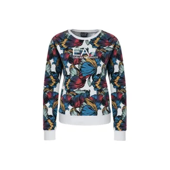 EMPORIO ARMANI EA7 Sweatshirts Women's White