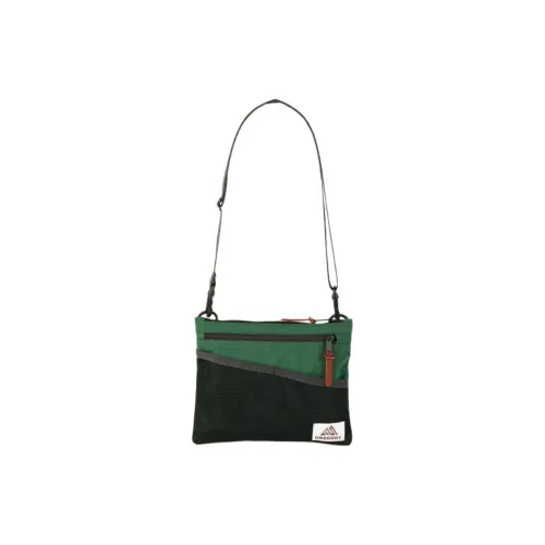 GREGORY Polyester Shoulder Bag Crossbody Bag Medium Size Unisex Green