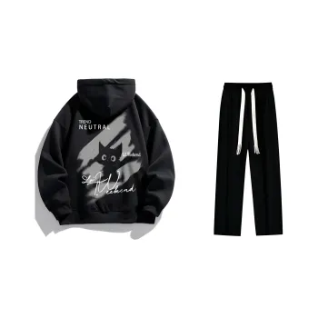 LA'T.WEEKEND Sweatshirt Set Unisex