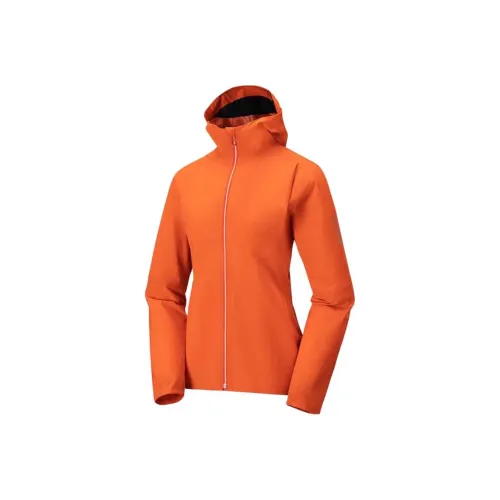 SALOMON BONATTI TRAIL Jackets Coats Women's Tomato Red