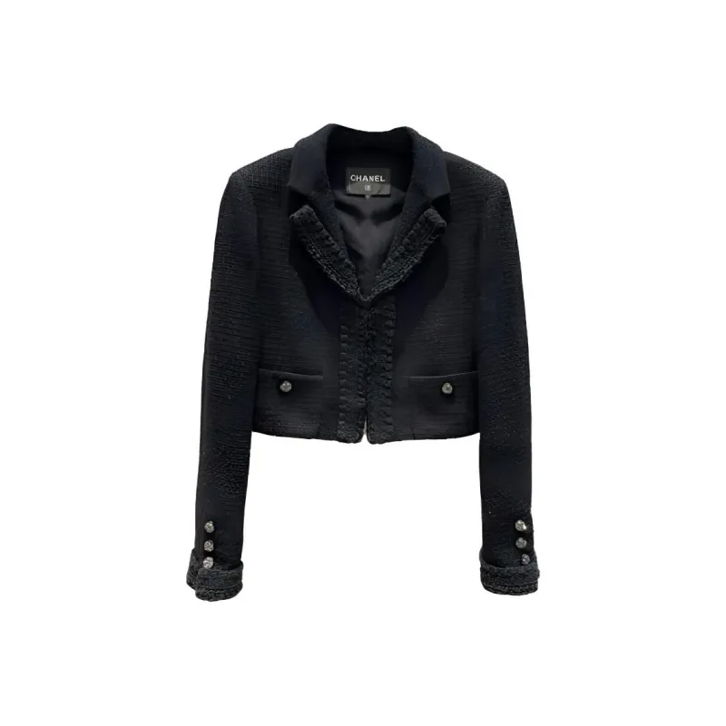 CHANEL Jackets Coats Women's Black-0