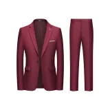 Burgundy Two-Piece Set