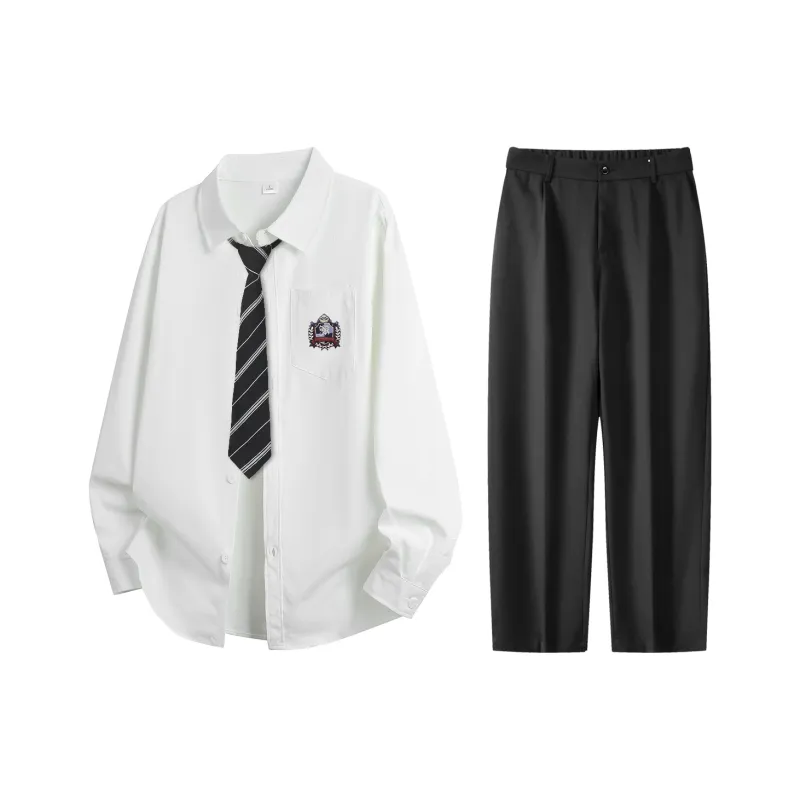 PEIMENG Shirt Matching Set Unisex-30