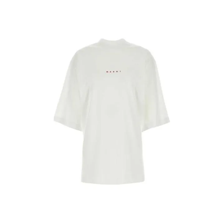 MARNI Logo Printed Crewneck T Shirt-0
