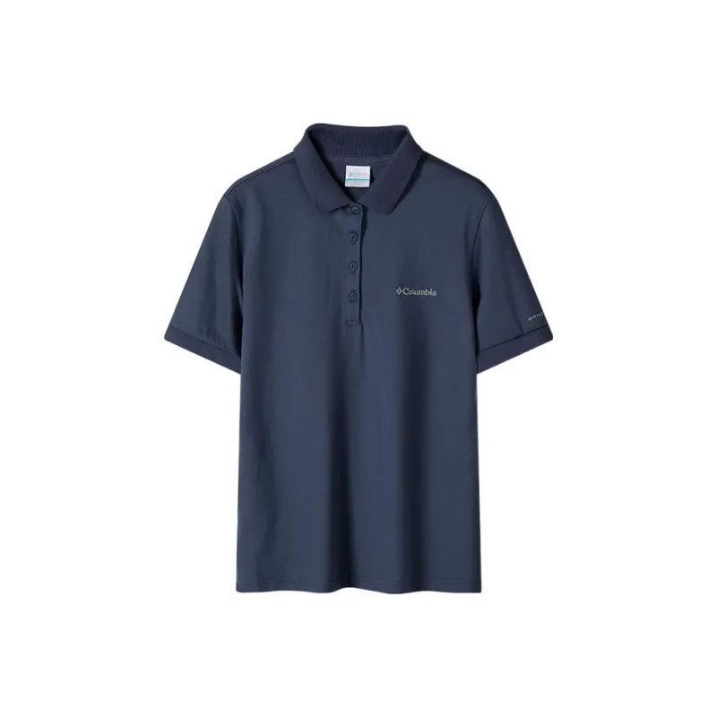 Columbia Polo Shirt Women's Dark Gray-0