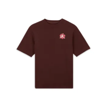 Jordan Set in Sleeve T Shirt Women's Coffee Asia Version