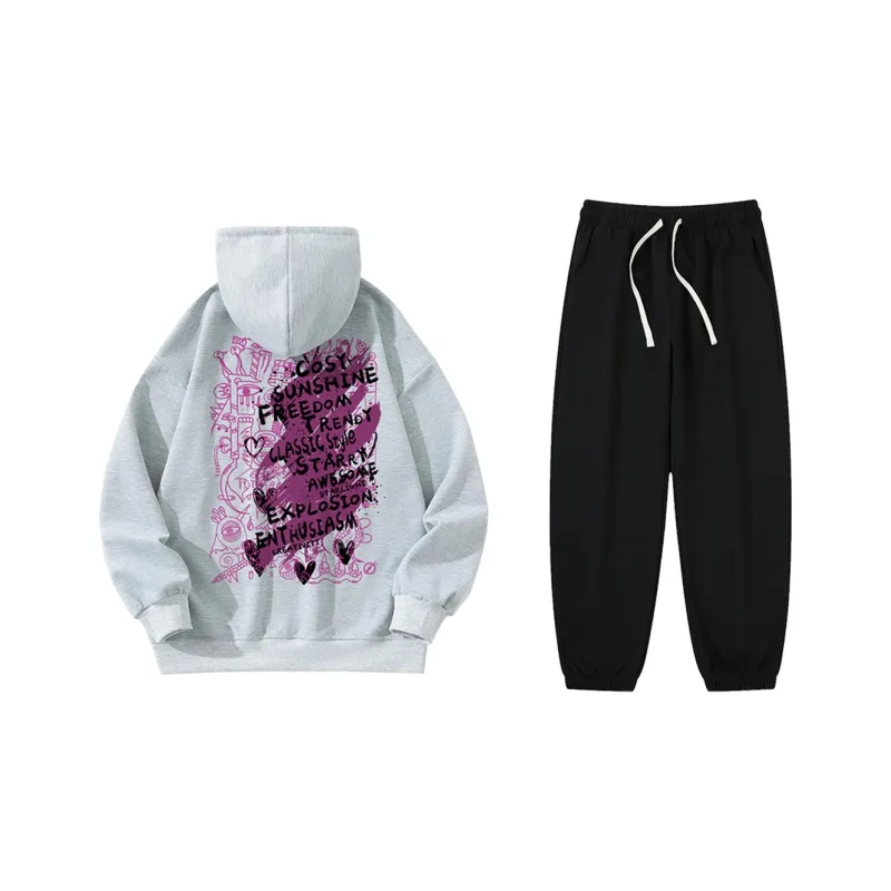 WARRIOR Sweatshirt Sets Unisex-12