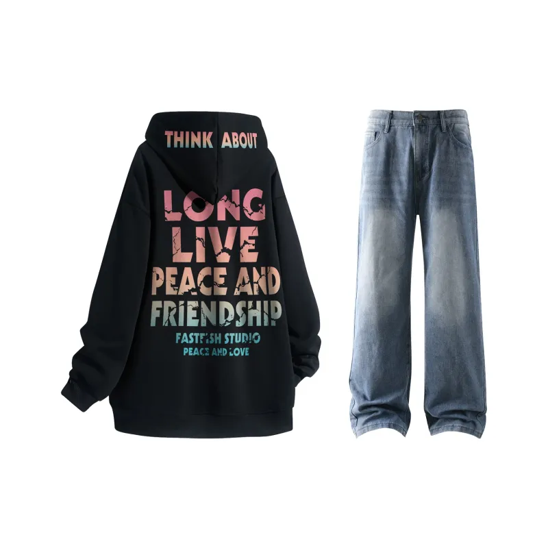 FASTFISH Sweatshirt Sets Unisex-30