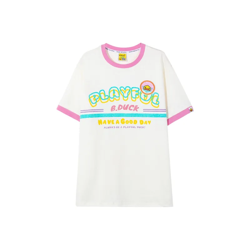 B.Duck T Shirts Women's Ecru-0