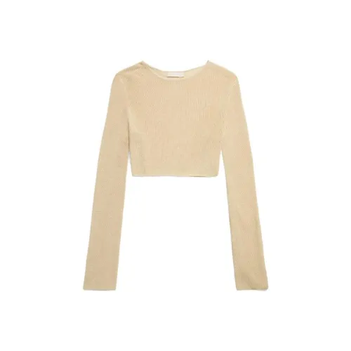 CALVIN KLEIN Knitwear Women's Wheat Straw Yellow