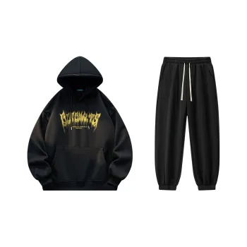 Small Columns Under The Sea Sweatshirt Set Unisex