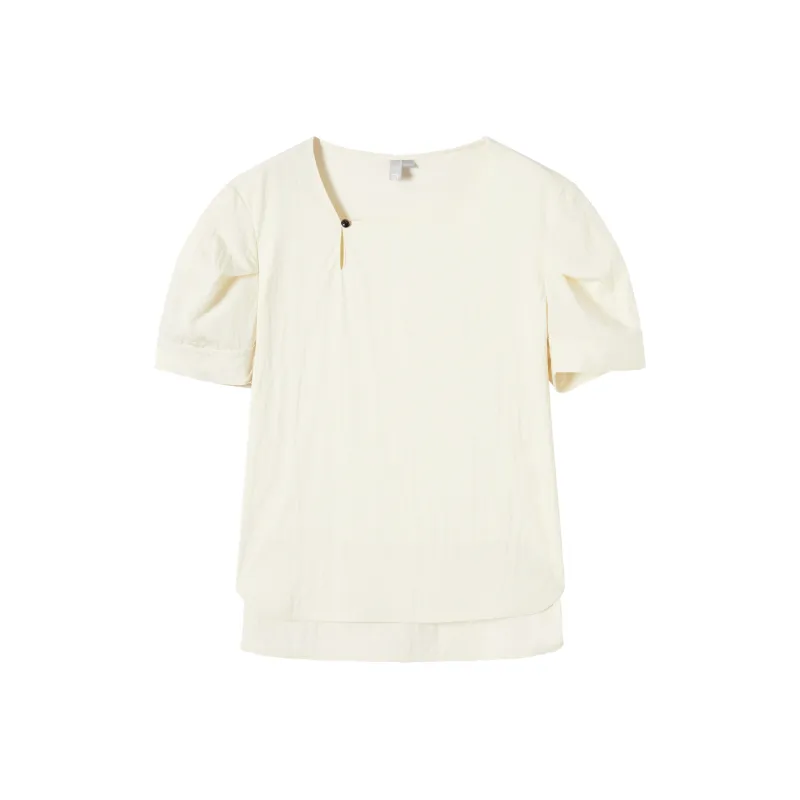 DIALOGUE Shirts Women's Cream Beige-0