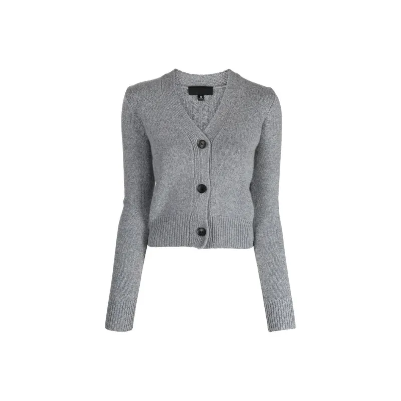 NILI LOTAN Intarsia-knit Cashmere Cardigan-0